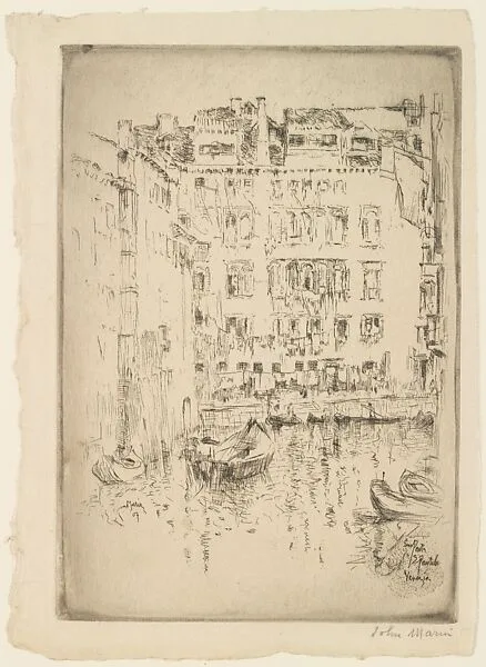 From Ponte S. Pantaleo, Venice — John Marin|Roullier Galleries