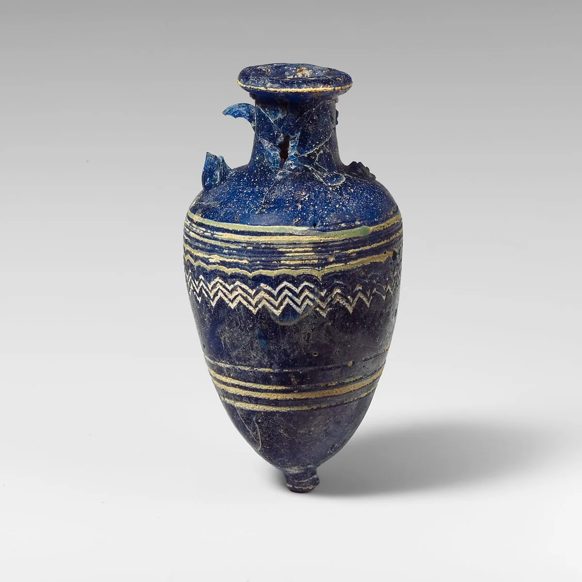 Glass amphoriskos (perfume bottle) — Unknown