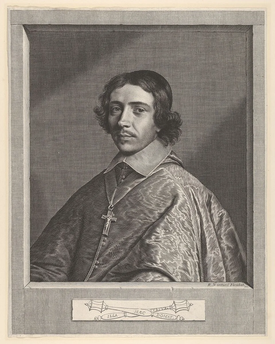 Jean-François-Paul de Gondi, Le cardinal de Retz — Robert Nanteuil|Jean Morin|Philippe de Champaigne