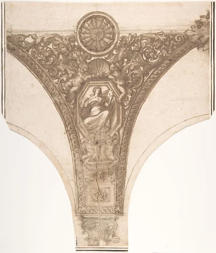 Design for an Ornamental Spandrel