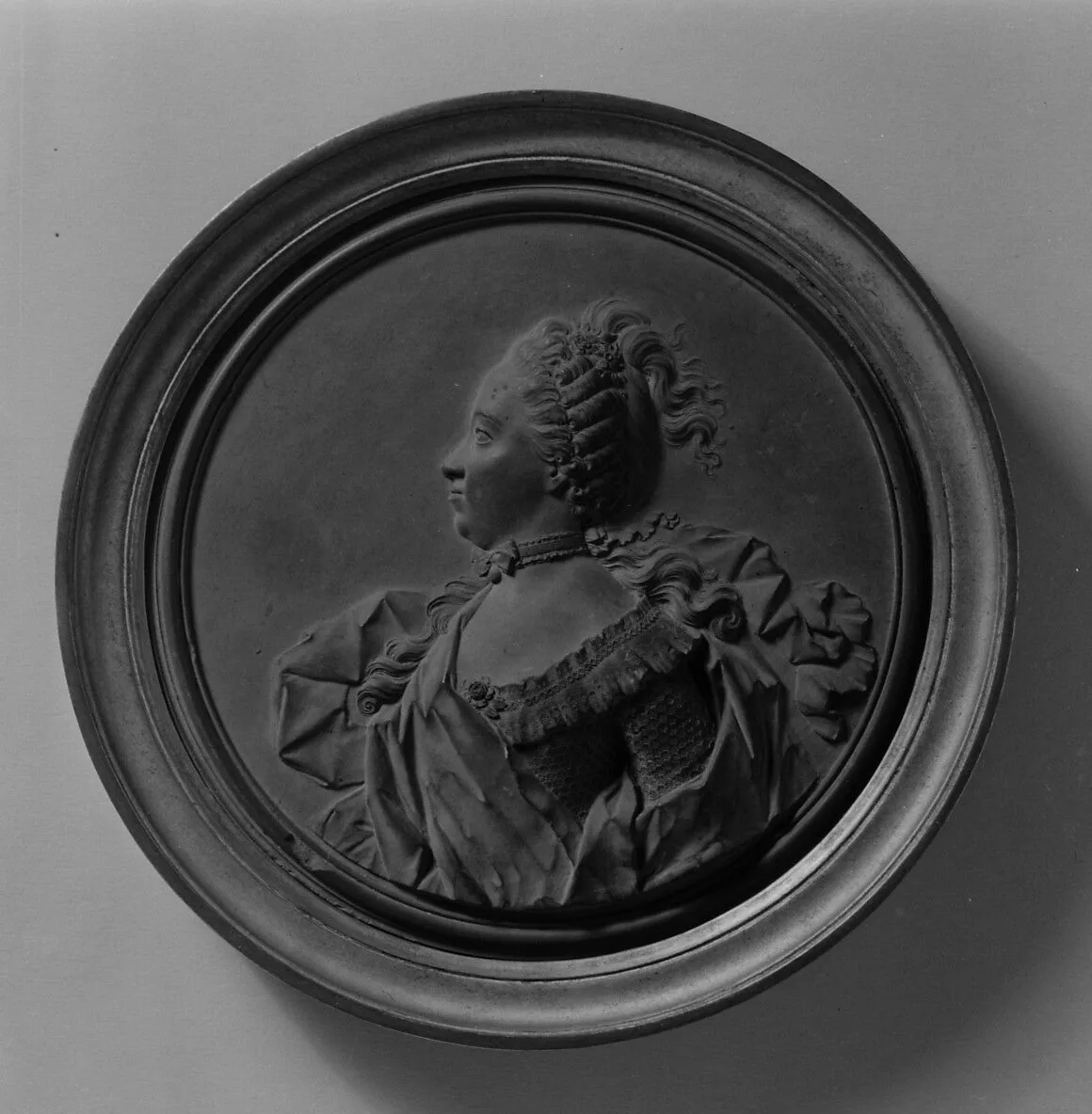 Portrait of a lady, possibly the Marquise de Vaudreuil — Jean-Baptiste Nini