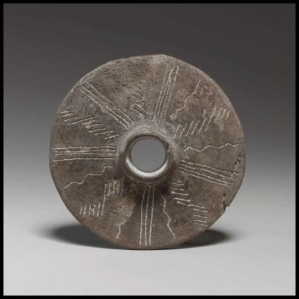 Terracotta disk — Unknown