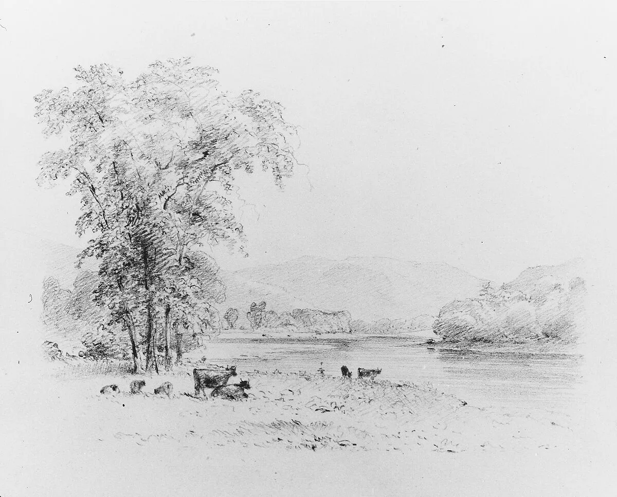 Susquehanna below Nanticoke, Pennsylvania — Thomas Addison Richards