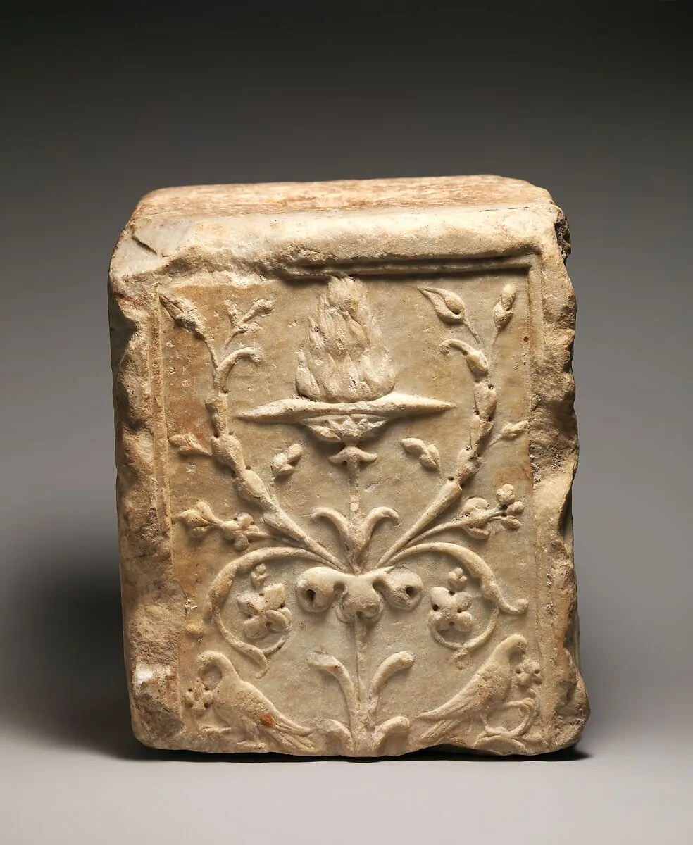 Marble fragment of a pilaster — Unknown
