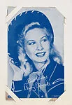 Penny Edwards from Movie Stars Exhibit Cards series (W401) — Unknown