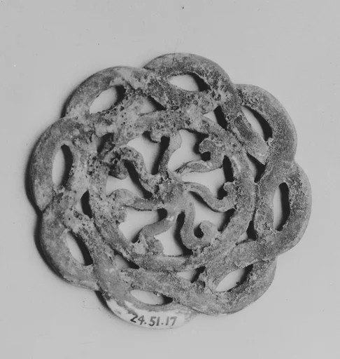 明代 盘长纹玉饰|Pendant