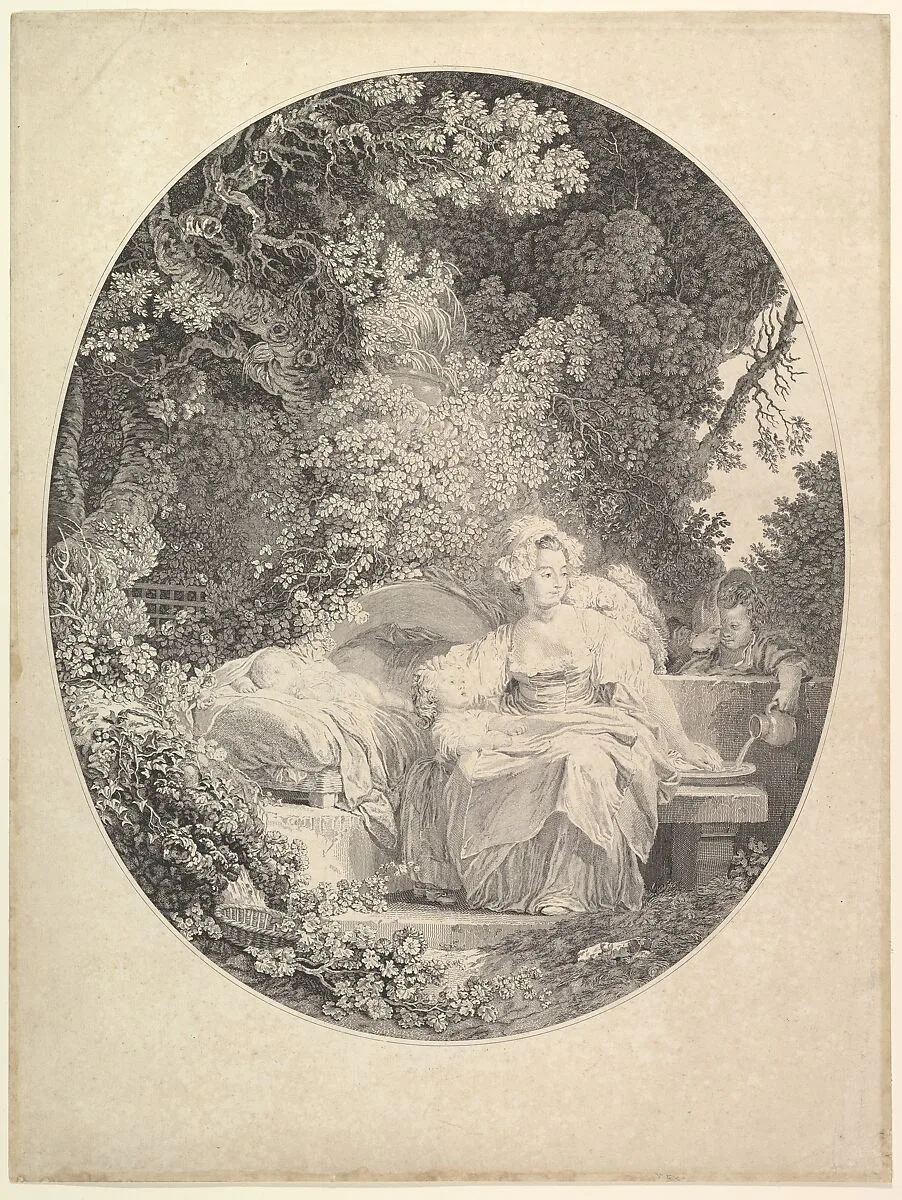 La Bonne Mere — Jean Honoré Fragonard|Nicolas de Launay