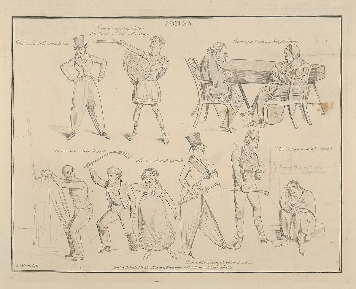 Songs: "What's this dull town to me..." — Henry Thomas Alken|Thomas McLean
