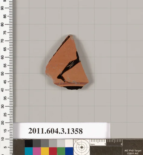Terracotta fragment of a skyphos (deep drinking cup)