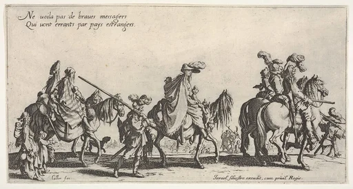 The Marching Gypsies (Les bohémiens en marche), also called The Advance Guard (L'avant-garde)