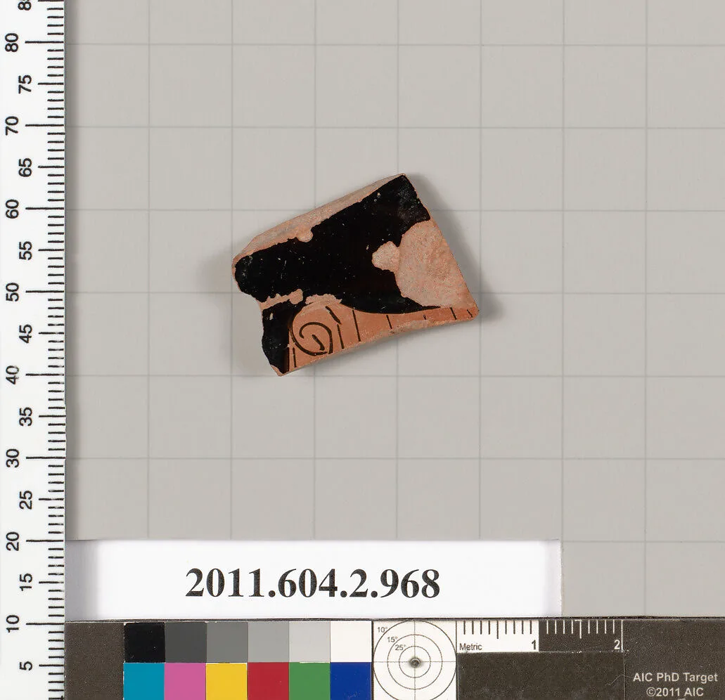 Terracotta fragment of an oinochoe (jug) — Unknown