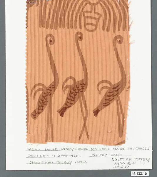 Textile piece — Wesley Simpson, Inc.|Ludwig Bemelmans