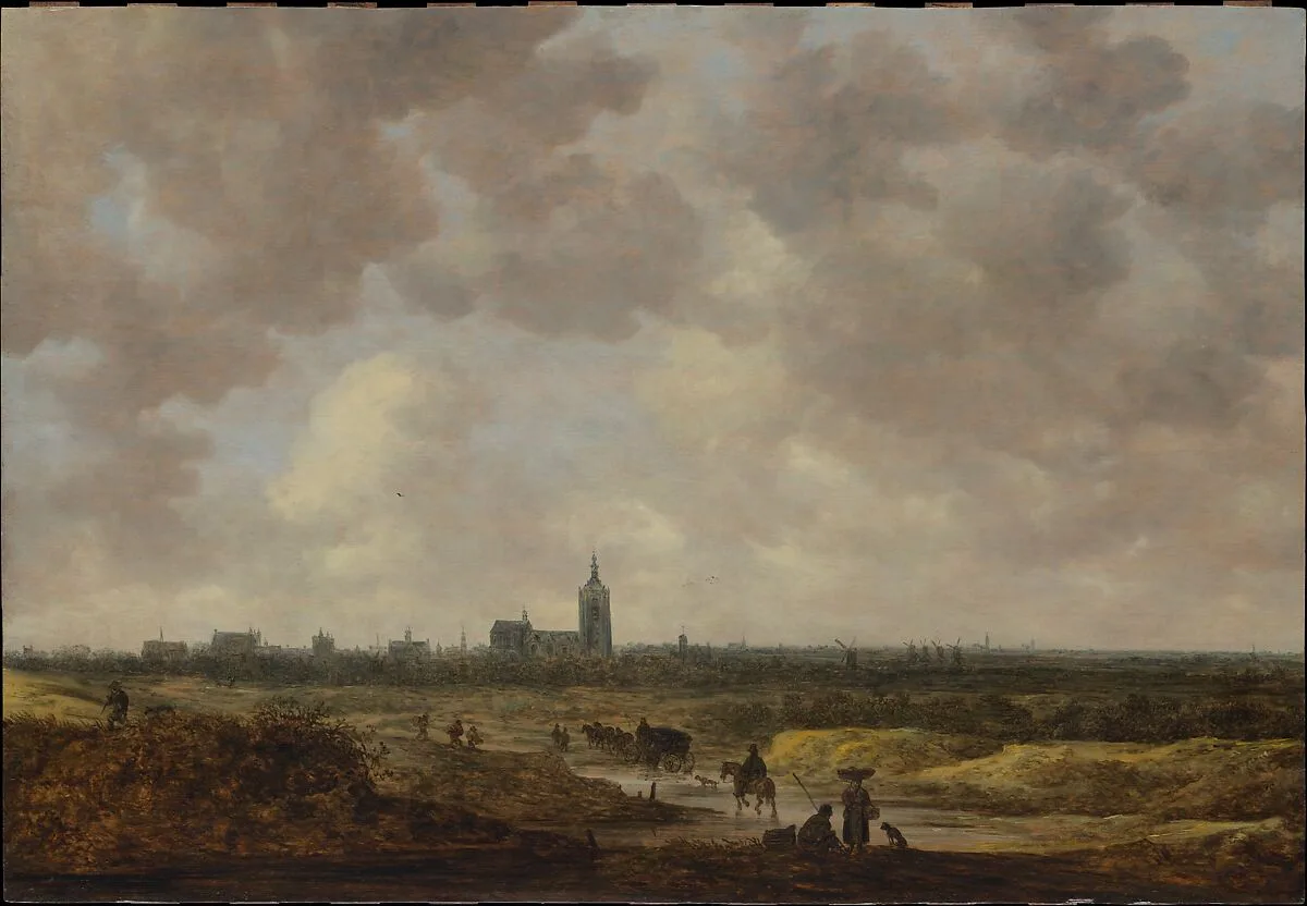 A View of The Hague from the Northwest — Jan van Goyen