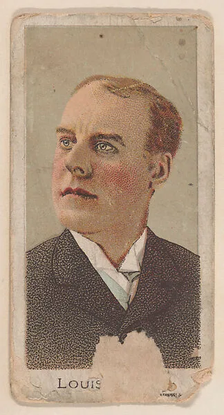 Louis James (Actor) trade card (W500) — Unknown