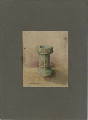 Design for baptismal font