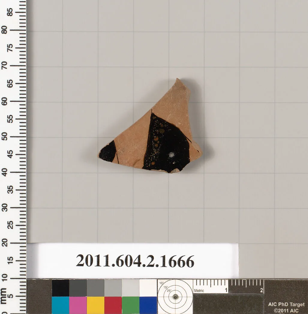 Terracotta fragment of a skyphos (deep drinking cup) — Unknown