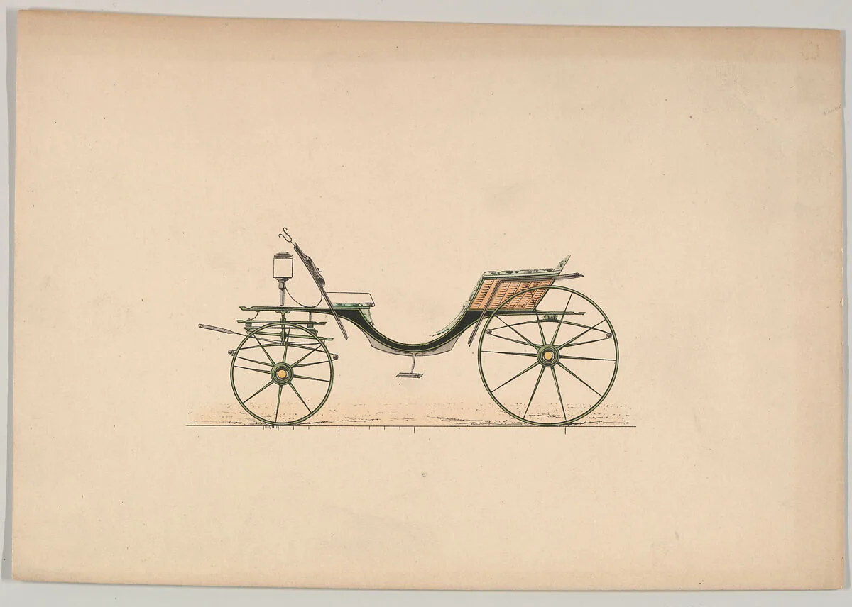 Design for a Phaeton Carriage — Unknown