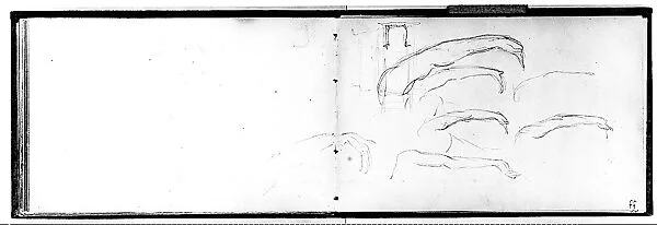 Arms of Javanese Dancers (from Sketchbook of Javanese Dancers) — John Singer Sargent