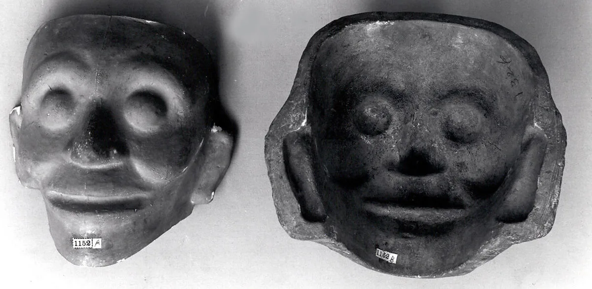 Mold for Face with Cast — Unknown