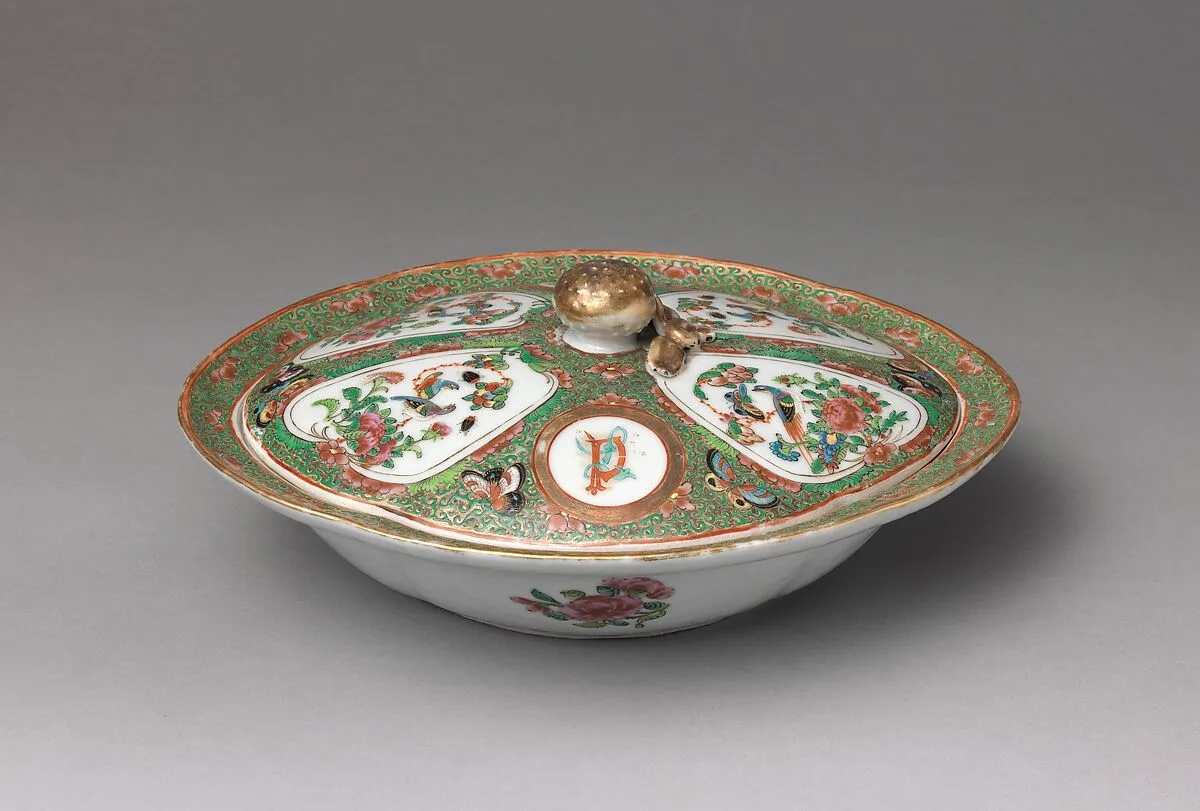 Covered Serving Dish — Unknown