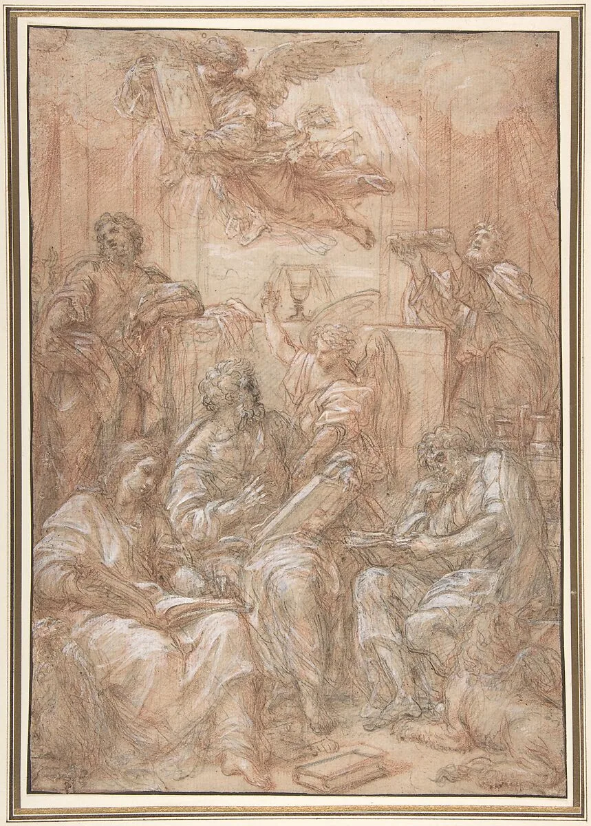 Allegory of the Old and New Dispensations — Carlo Maratti