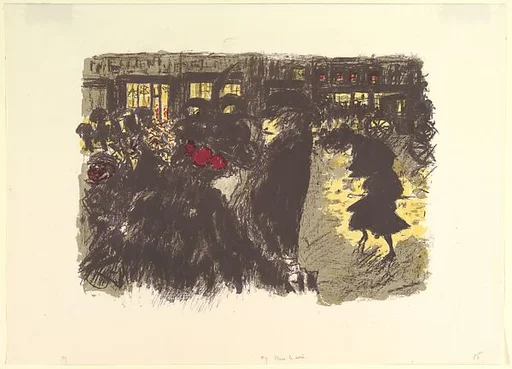 The Square at Evening, from the series "Some Aspects of Parisian Life"