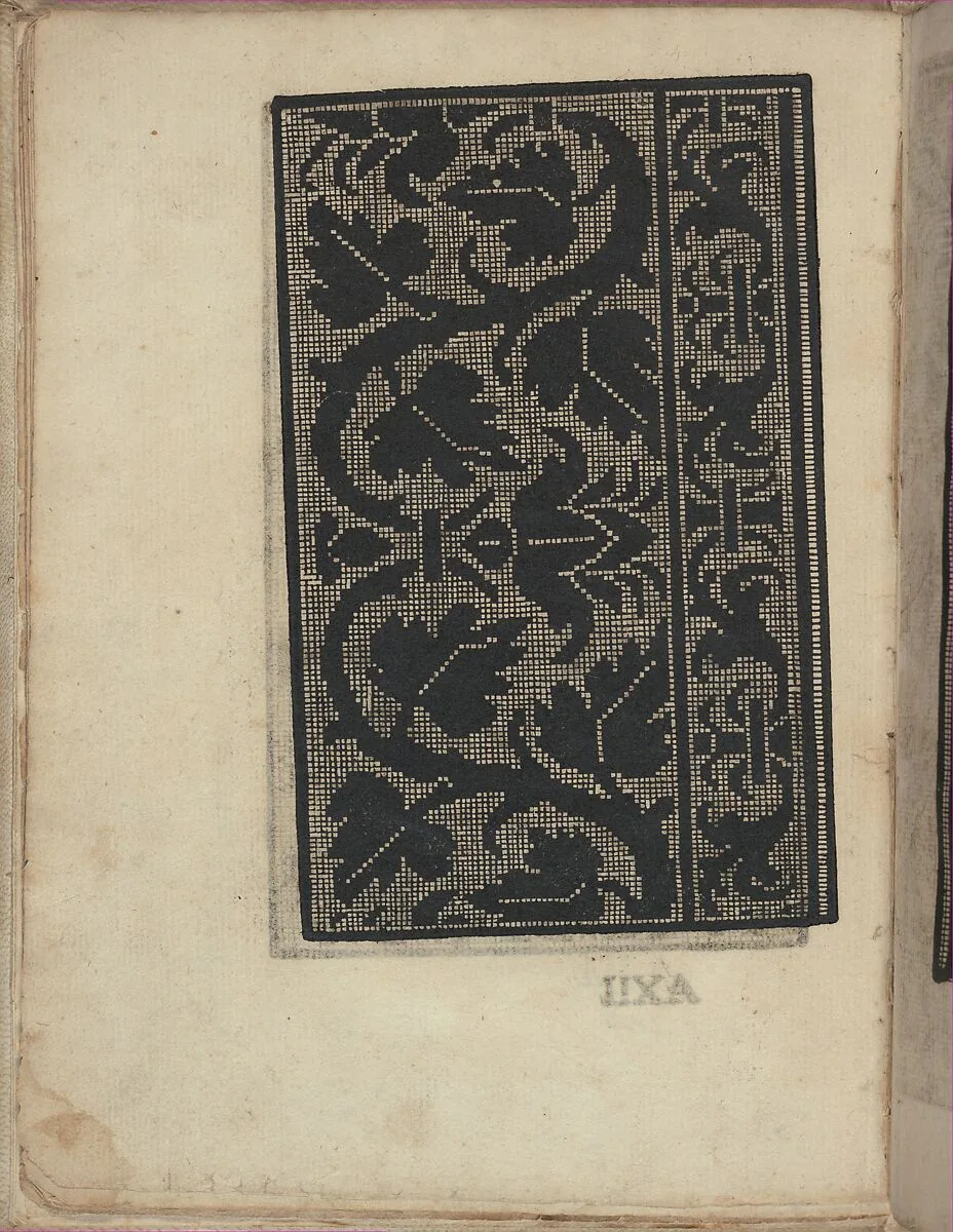 Esemplario di Lauori..., page 7 (verso) — Florio Vavassore|Giovanni Andrea Vavassore