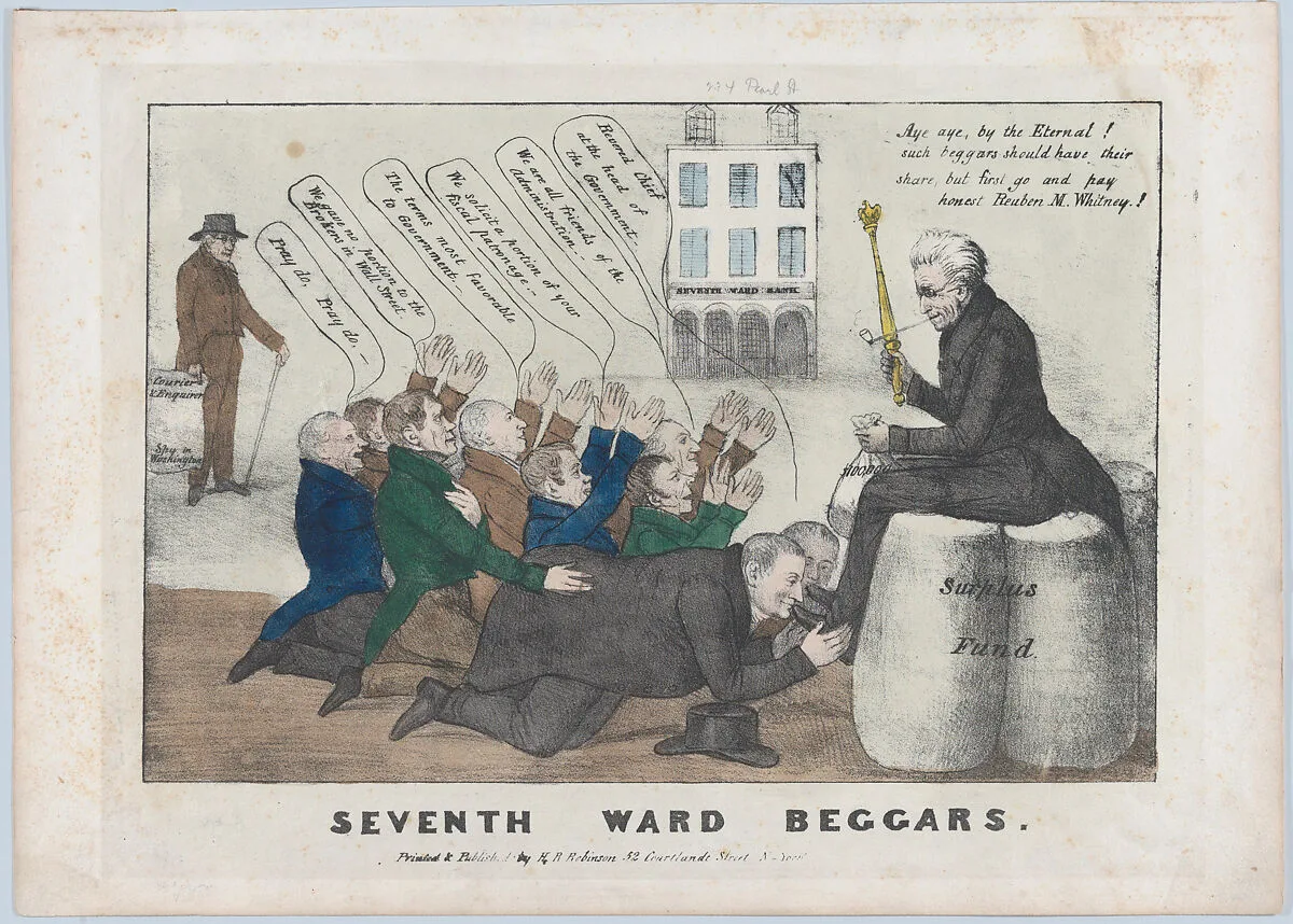 Seventh Ward Beggars — Henry R. Robinson|Reuben Miles Whitney|Andrew Jackson