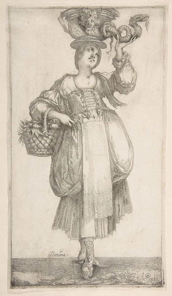 Hortulana, from Hortulanae series — Jacques Bellange|Jean I Leblond