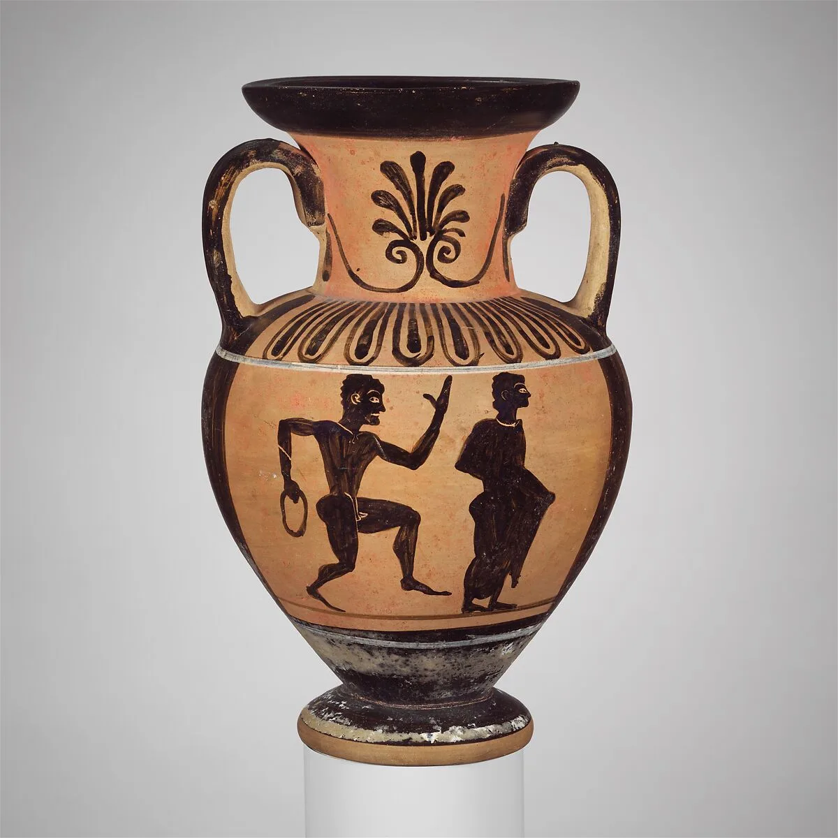 Terracotta neck-amphora (jar) — Unknown