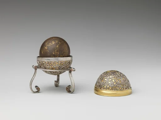 Bezoar Stone with Case and Stand