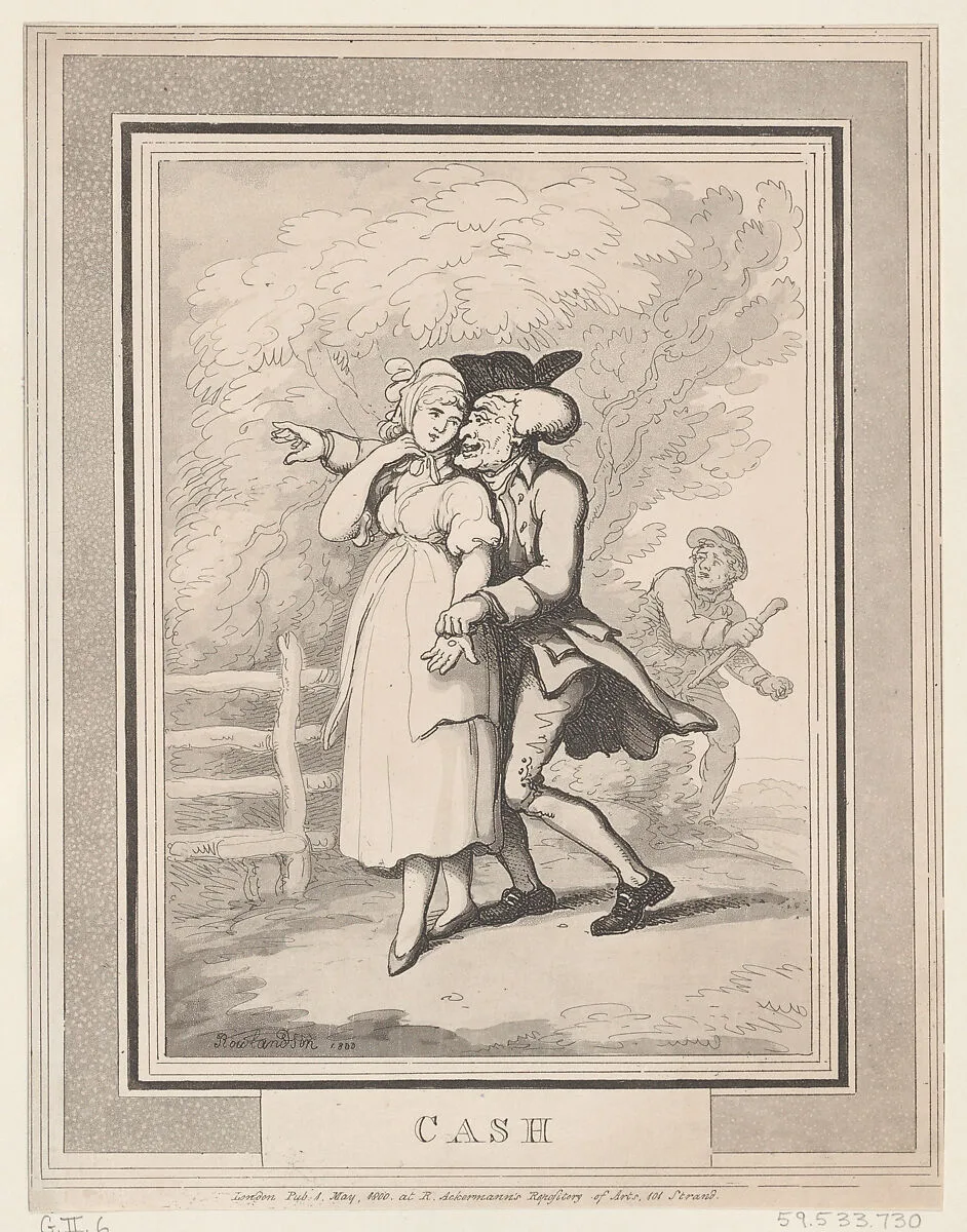 Cash — Thomas Rowlandson|Rudolph Ackermann, London