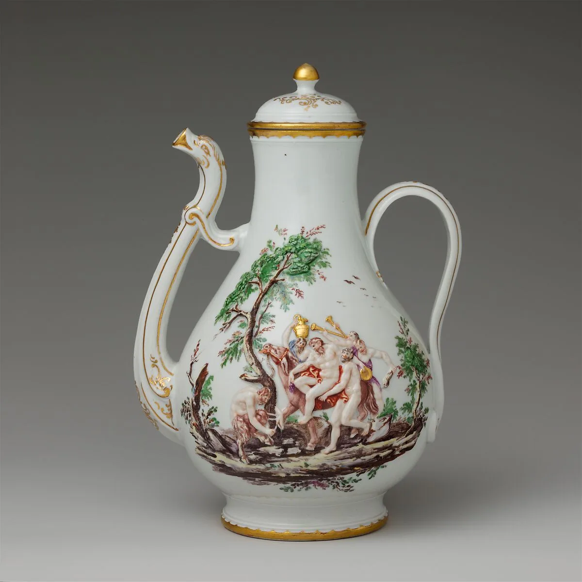 Coffeepot (part of a service) — Doccia Porcelain Manufactory