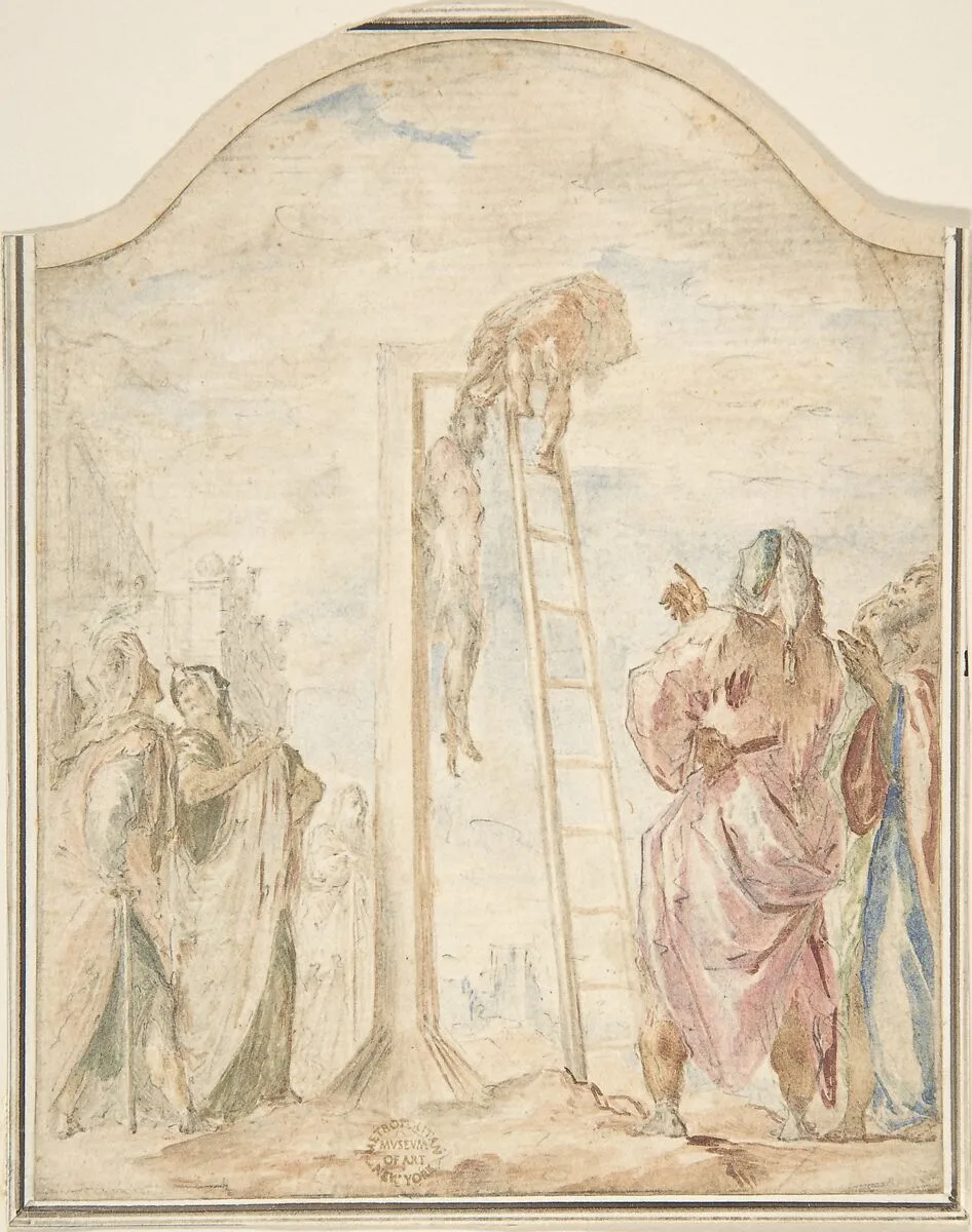 An Execution — Anonymous, Italian, Venetian, 18th century
