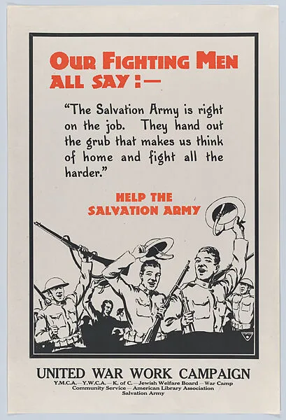 Help the Salvation Army — Anonymous