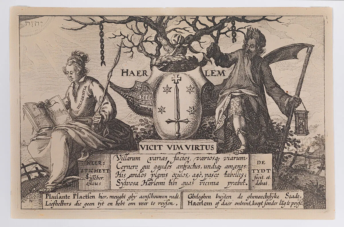 Views of the Surroundings of Haarlem (Beschryvinge ende lof der stad Haerlem in Holland. In rijm bearbeyd: ende met veele oude ende nieuwe stucken buyten dicht uyt verscheyde kroniken, handvesten, brieven, memorien ofte geheugenissen ende diergelijke schriften verklaerd ende bevestigd) — Claes Jansz. Visscher