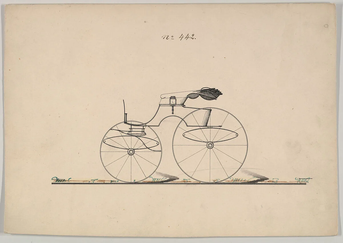 Design for Road (Morell) Wagon, no. 442 — Brewster & Co.