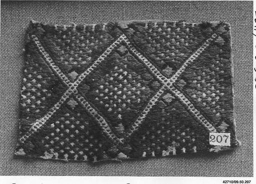 Peasant costume fragment