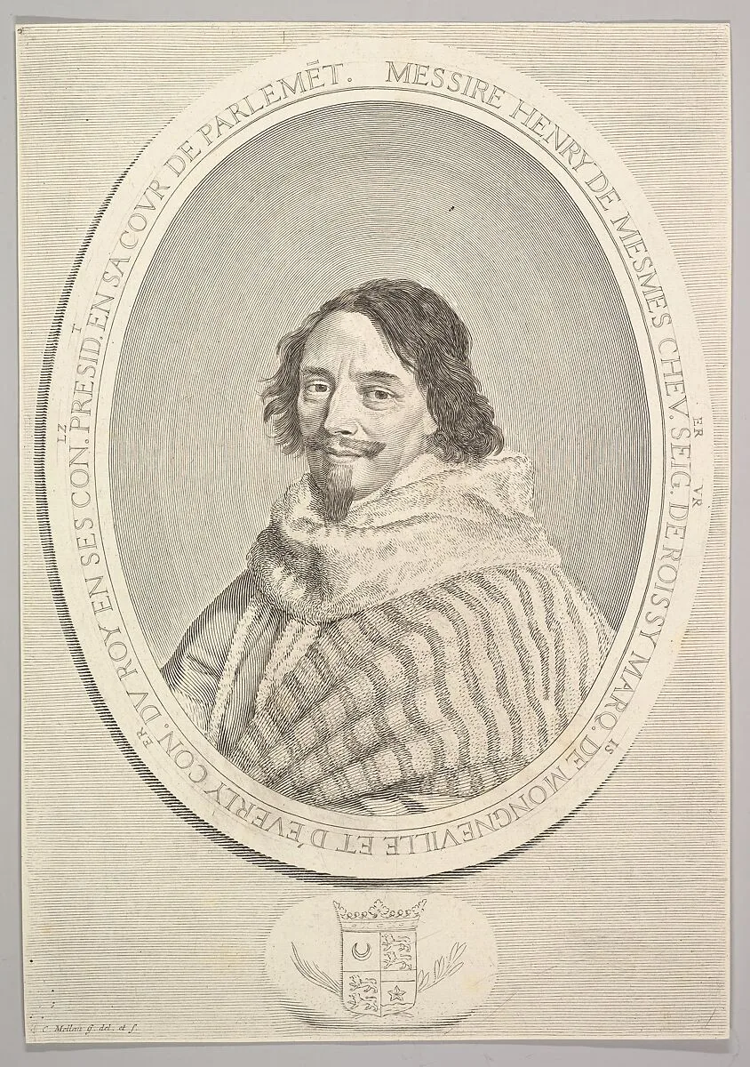 Henri de Mesmes — Claude Mellan|Henri de Mesmes