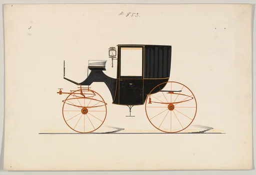 Design for Brougham, no. 853