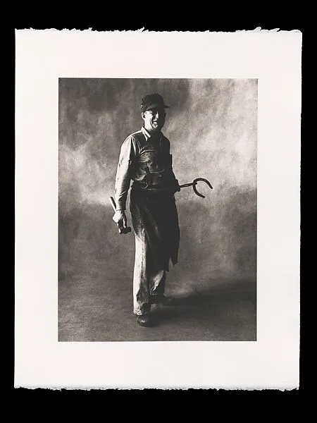 Horseshoer, New York — Irving Penn