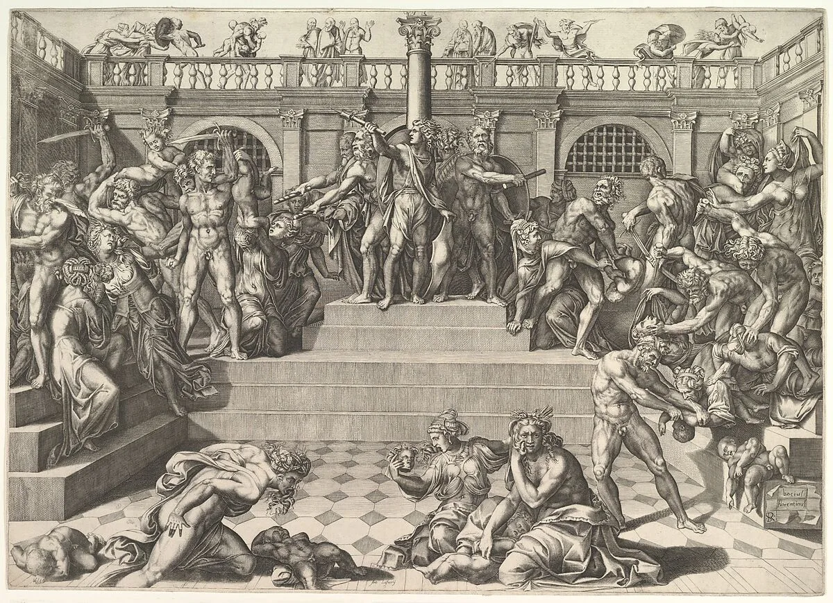 Massacre of the Innocents — Baccio Bandinelli|Marco Dente