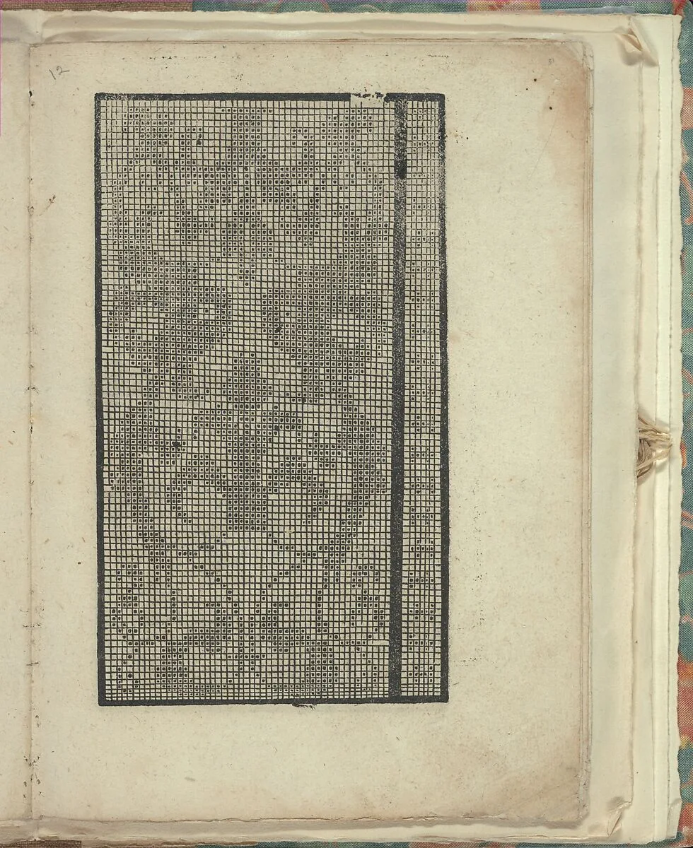 Opera Nova Universali intitulata Corona di racammi, page 31 (recto) — Giovanni Andrea Vavassore