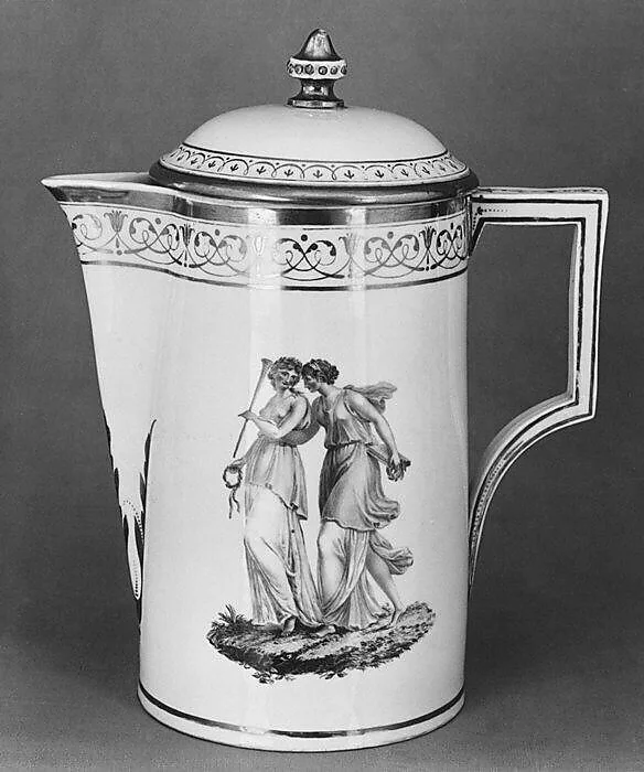 Coffeepot (part of a coffee service) — Nymphenburg Porcelain Manufactory