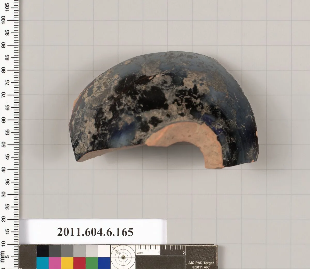 Terracotta fragment of a squat lekythos (oil flask)? — Unknown