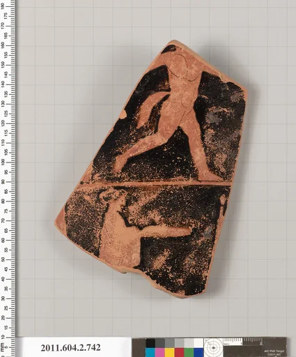 Terracotta fragment of a calyx-krater (bowl for mixing wine and water)