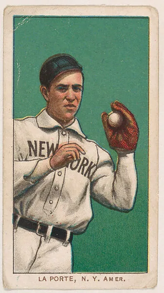 Frank LaPorte, New York, from Coupon Cigarettes Baseball Issue, 1910 — Coupon Cigarettes