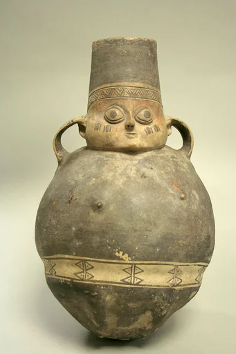 Single Spout Bottle in Figure Form