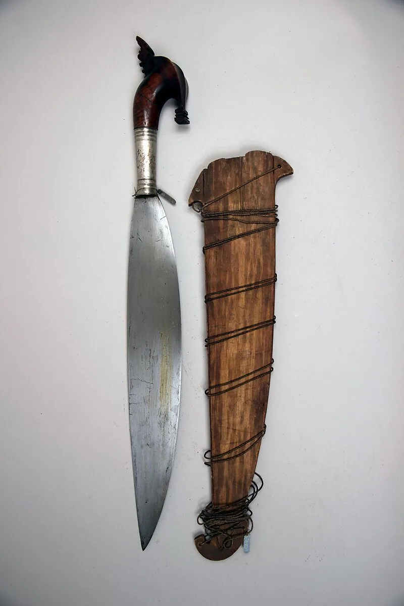 Knife (Barong) with Sheath — Unknown