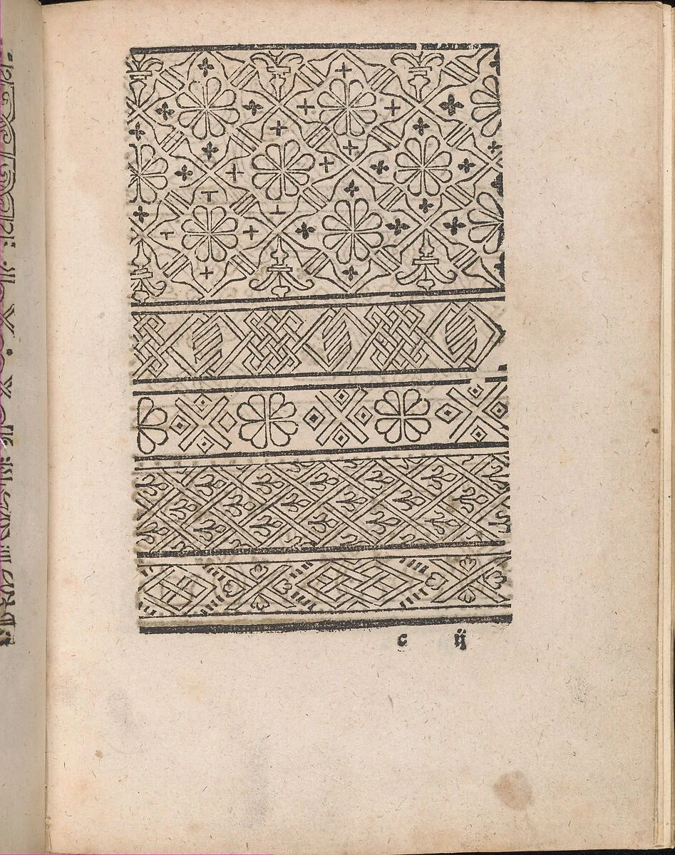 Modelbuch aller Art Nehens vn Stickens (Page 10r) — Christian Egenolff
